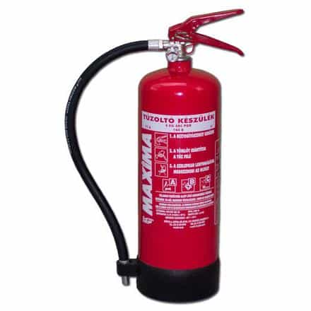 Maxima PKM 4A porral oltó, ABC tűzoltó készülék, 4 kg oltóanyag