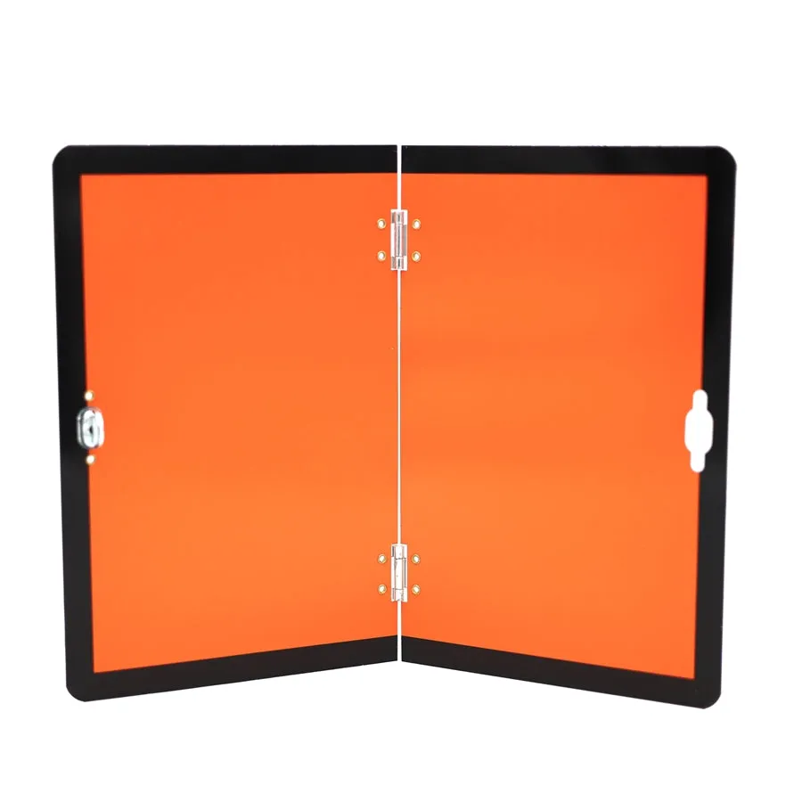 ADR narancssárga tábla (szám nélküli) 300x400mm, csukható, fényvisszaverő