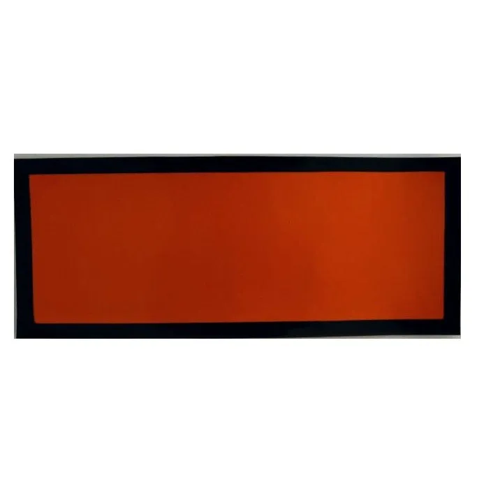 ADR narancssárga tábla (szám nélküli) mágneses 300×120 mm