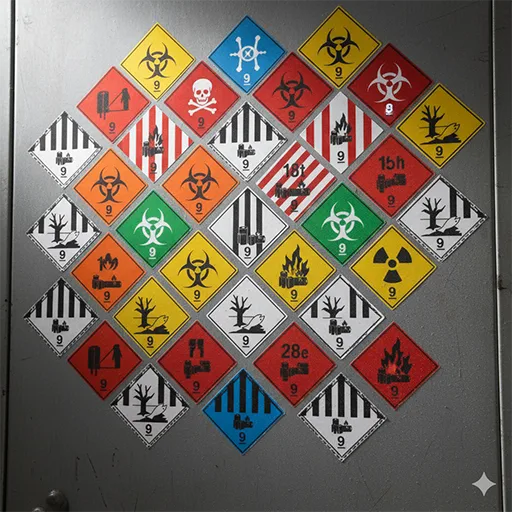 ADR bárcák jelentése és a főbb veszélyek